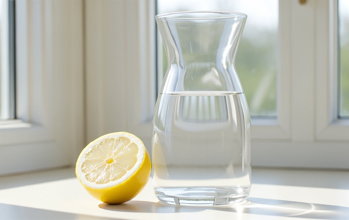 Vibrant water carafe